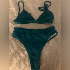Teal Bikini Set